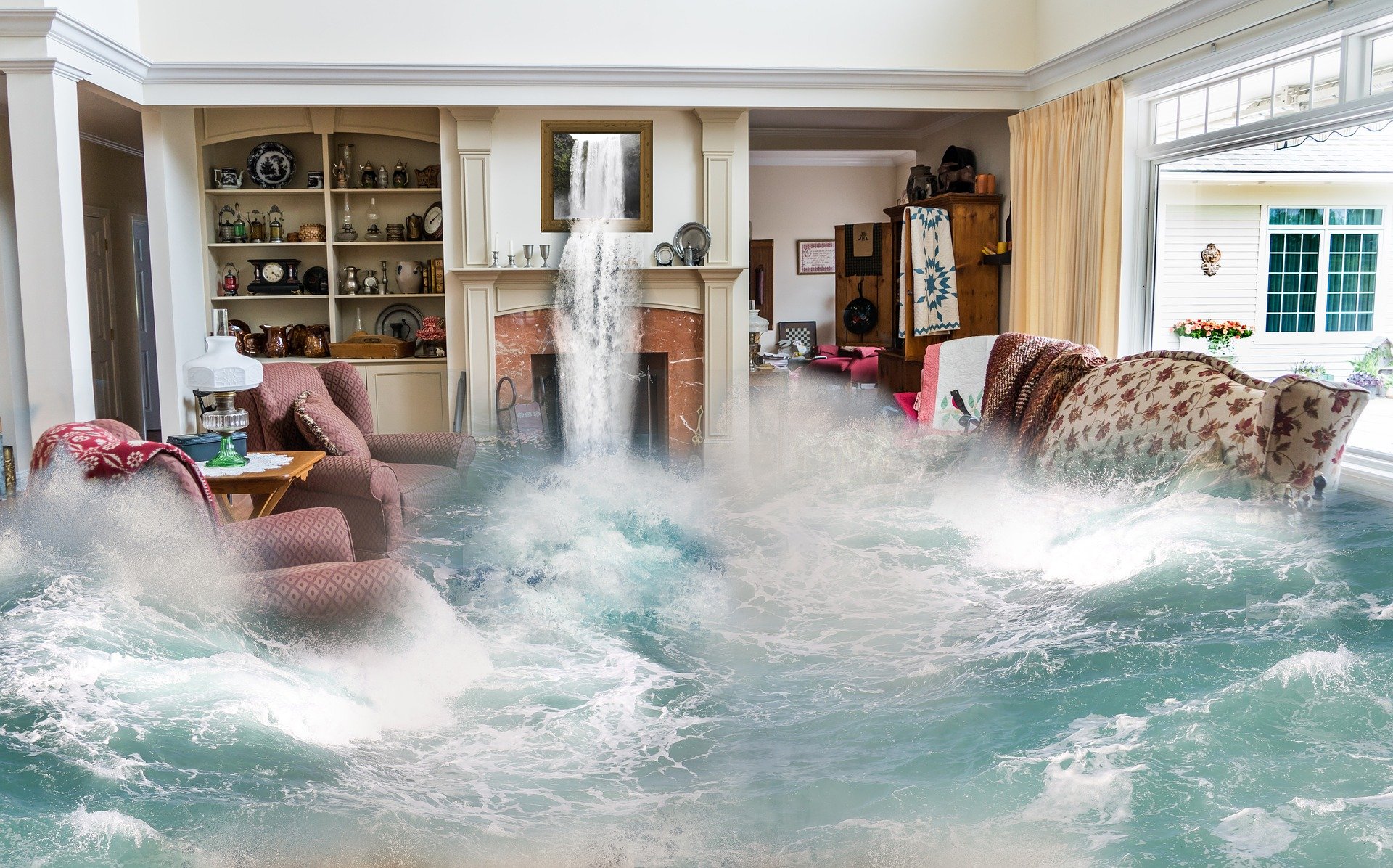 Schäden durch Hochwasser oder Überschwemmungen